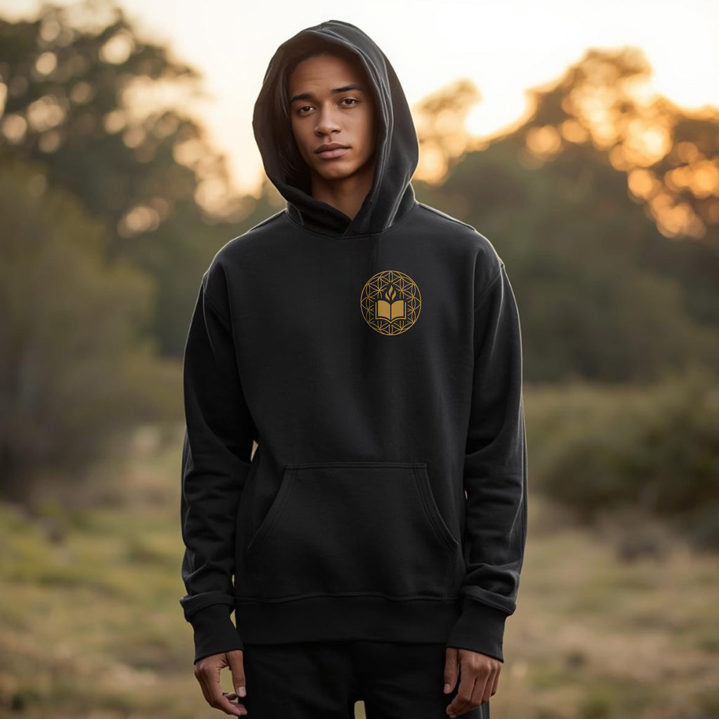 Moletom VerboWear – Edição Flor da Vida Dourada