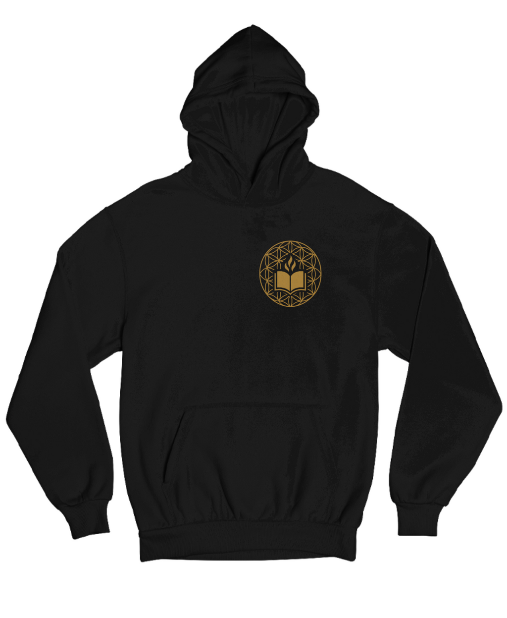 Moletom VerboWear – Edição Flor da Vida Dourada